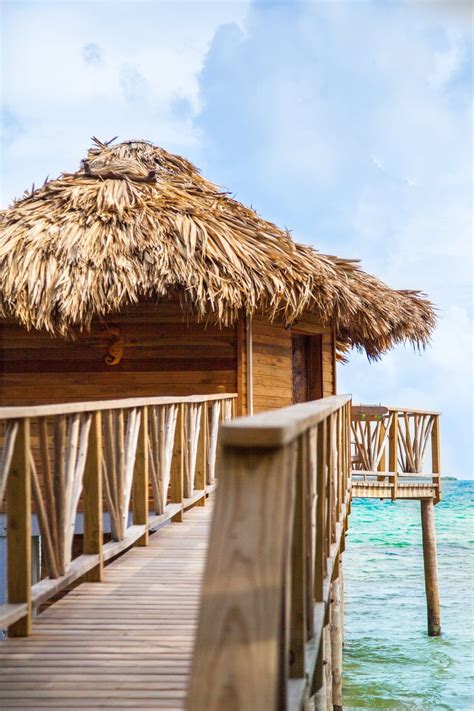 Thatch Caye Belize Overwater Bungalow Overwater Bungalows Bungalow