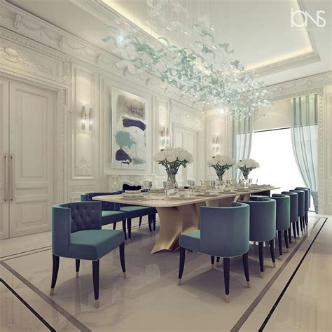 Palatial Dining Room Design Ions Design Archinect