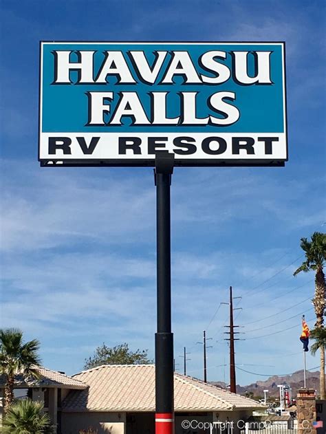 Havasu Falls Rv Resort Lake Havasu City Arizona