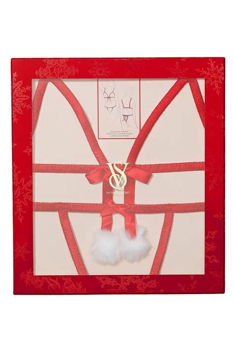 Buy Victoria S Secret Santa Red Dream Angels Ribbon Lingerie Set From The Next Uk Online Shop