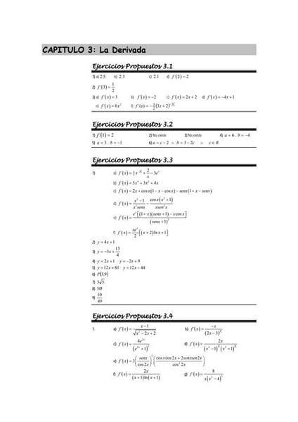 Formulario De Precalculo Y Cálculo