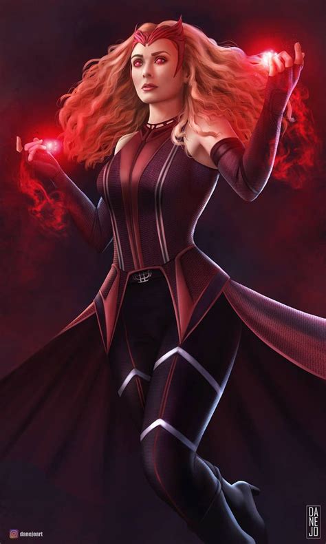 Scarlet Witch By Danejoart On Deviantart Marvel Comics Marvel Avengers