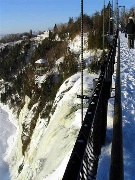 Chute Montmorency Parc De La Chute Montmorency Québec City Canada