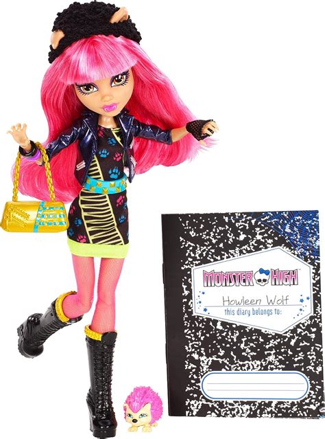 Monster High 13 Wishes Howleen Wolf Doll Toys And Games