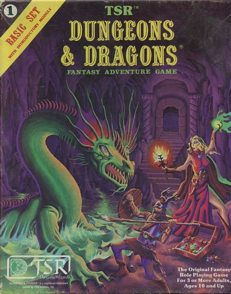 Dungeons And Dragons Basic Set Box Art Dungeons And Dragons Books