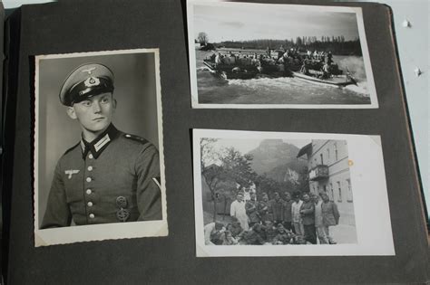 German Wwii Army Heer Pioneer Photo Album Large Relics Of The Reich