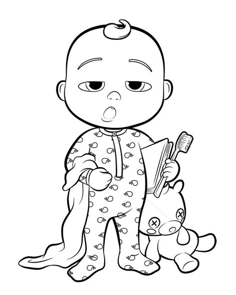 Funny Jj Cocomelon Coloring Page Download Print Or Color Online For Free