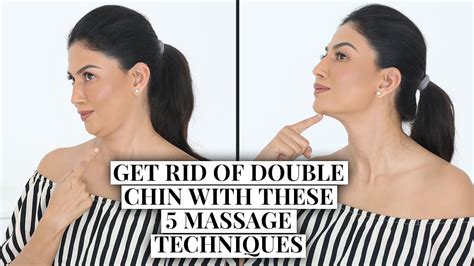 Get Rid Of Double Chin With These 5 Massage Techniques Youtube