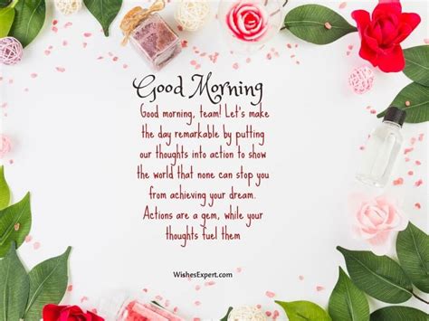 25 Motivational Good Morning Wishes For Team