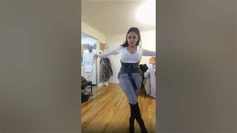 Sexy Periscope Girl With Big Boobs In Tight Pants And High Heels Youtube