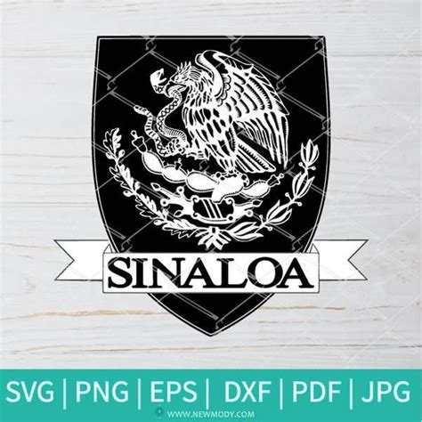 Sinaloa Svg Escudo Nacion Coat Of Arms Svg Mexico Flag