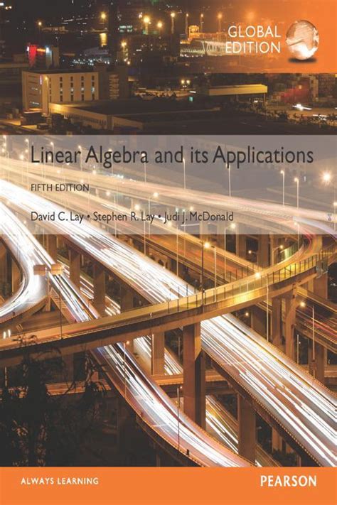 Pdf Linear Algebra And Its Applications Global Edition By David C