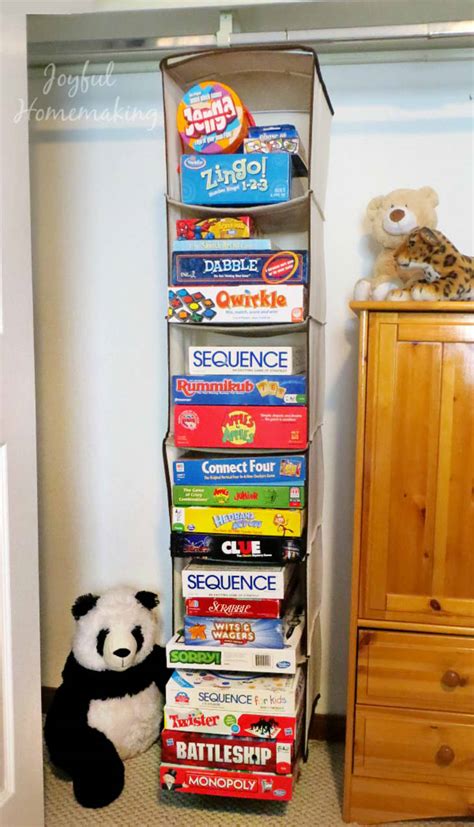 13 Smart And Stylish Board Game Storage Ideas Apartment Therapy