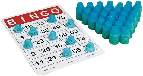 Sands Worldwide Stacking 3 D Bingo Chips Pack Of 250 Bingo Chips