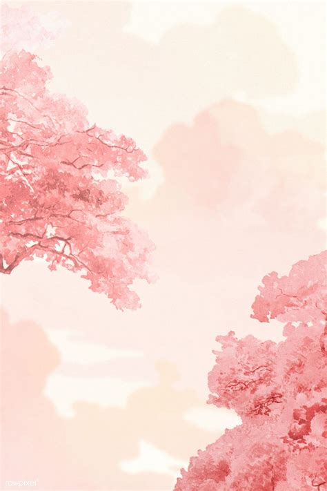 Pink Aesthetic Tree Wallpapers Wallpaper Cave