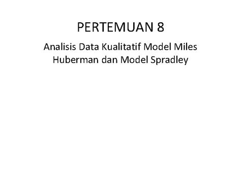 Analisis Data Kualitatif Miles Dan Huberman My Xxx Hot Girl
