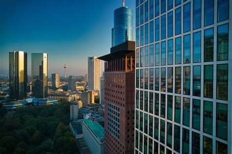 Frankfurt Deutsche Bank Türme Ii Dronestagram