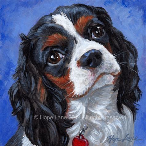 Custom Pet Portrait Dog Painting From Your Photo Handmade - Etsy