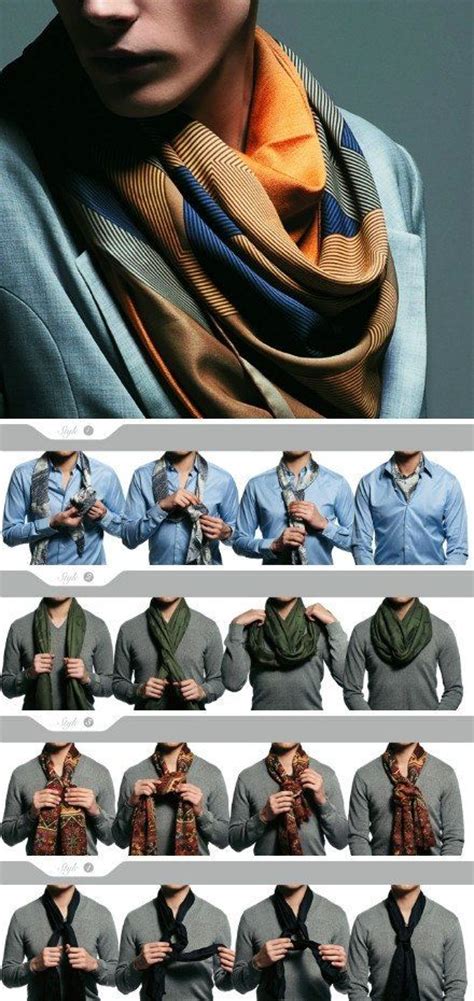 Ways To Tie A Scarf For Men 11 Simple Ways To Tie A Scarf In 2020