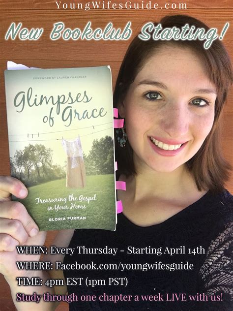Glimpses Of Grace Book Club Homemaking Facebook Party Book Club