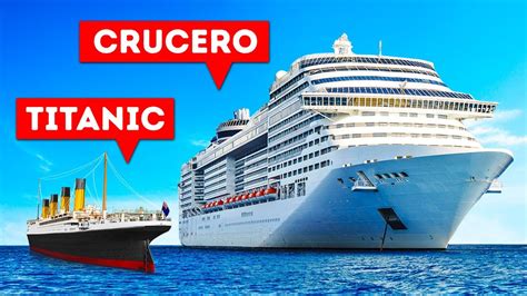 Zarpará Un Barco 5 Veces Más Grande Que El Titanic Youtube