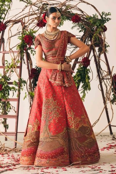 Bridaltrunk Online Indian Multi Designer Fashion Shopping Paeez Lehenga