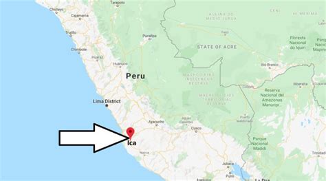 Where Is Ica Peru Located What Country Is Ica In Ica Map Where Is Map