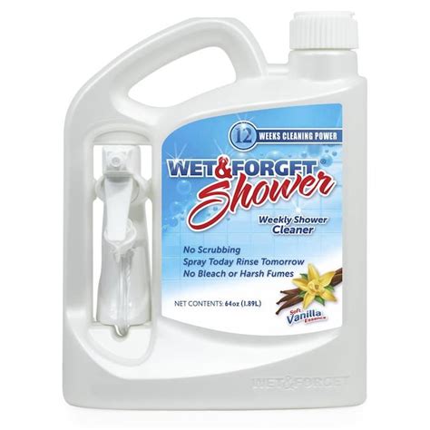 Wet And Forget 64 Fl Oz Shower And Bathtub Cleaner In The Shower