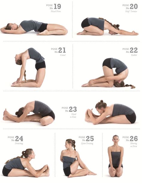 Yoga Pose Chart Yogaexercises Ejercicios De Entrenamiento My XXX Hot Girl