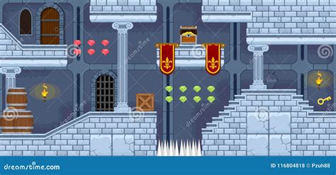 Experience The Adventure With Our Castle Background Game Collection