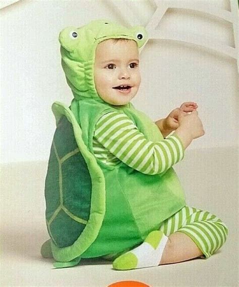 Turtle Halloween Costume Infant Size 0 6 Mo By Hyde And Eek 3 Piece Set