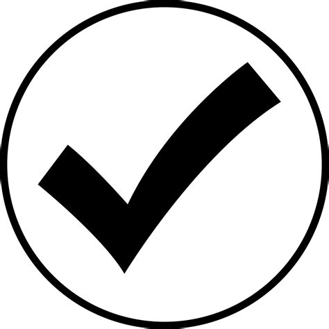 Download Checkmark Icon Png Tick In Circle Icon Png Image With No