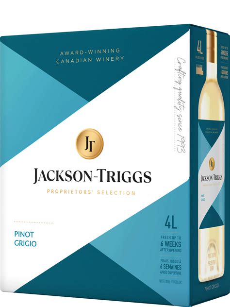 Jackson Triggs Proprietors Selection Pinot Grigio Newfoundland