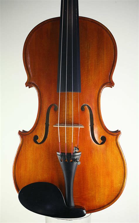Stradivarius Pattern Violin With Flamed Maple Back