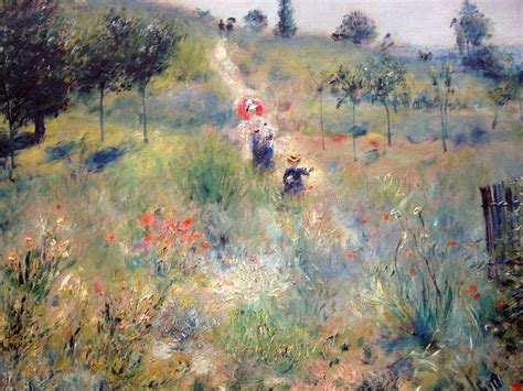 Paris Musee Dorsay Pierre Auguste Renoir 1875 Path Leading To High Grass