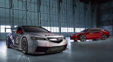 Acura Tlx Gt Race Car Unveiled Naias 2014