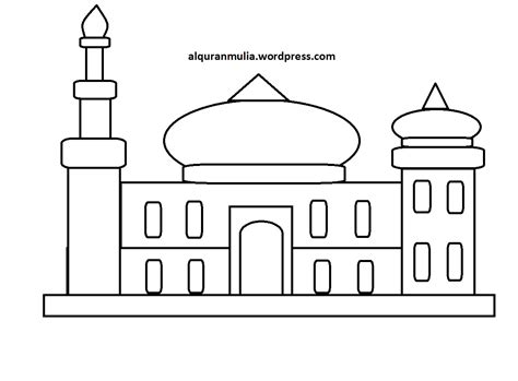 60 desain masjid minimalis modern sesuai dengan syariat islam via calonarsitek.com. Mewarnai Gambar Masjid 20 Anak Muslim | alqur'anmulia