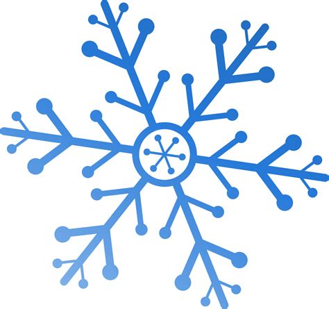 Snowflake Watercolor Painting Clip Art Beautiful Blue Snowflake Png