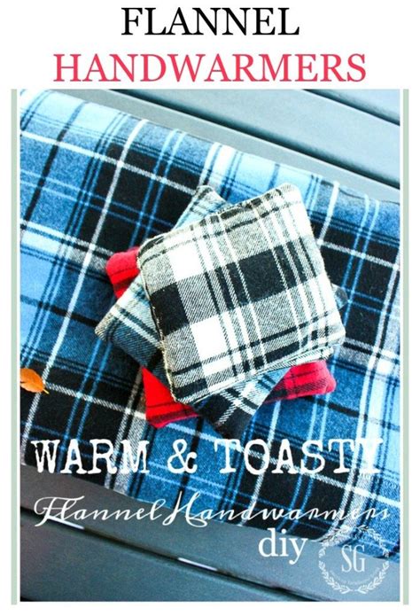 Cozy Toasty Flannel Hand Warmers Diy Stonegable Diy Hand Warmers