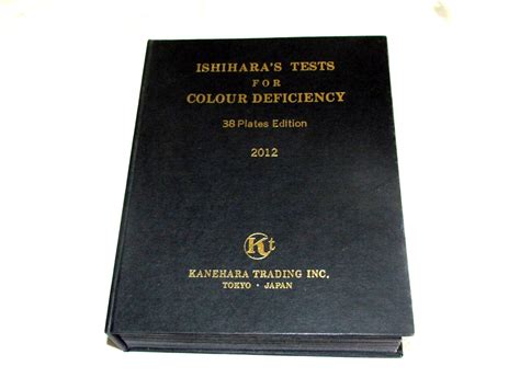 Buy Kashsurg 38 Plates With User Manual Ishihara Test Chart Books For