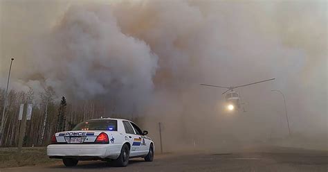 Firefighters Try To Get A Death Grip On Massive Canada Wildfire Cbs