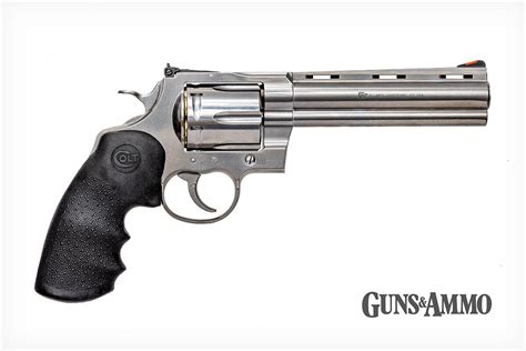 Colt Anaconda 44 Magnum Revolver Review Snake Gun Revival Guns And Ammo