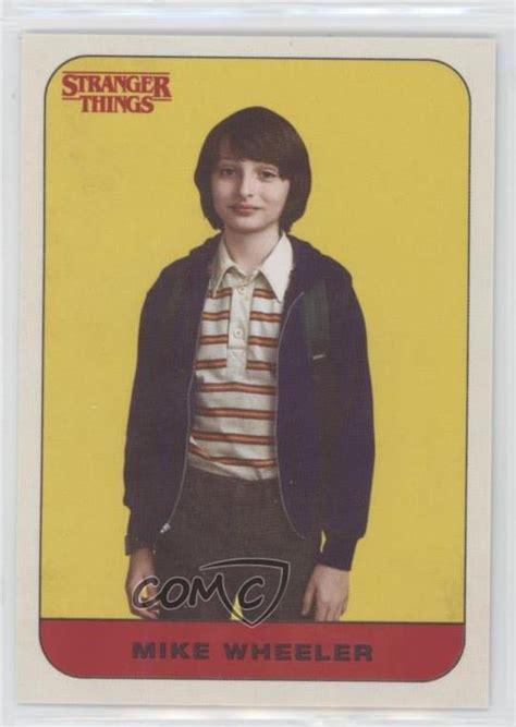 2018 Topps Stranger Things Character Stickers Mike Wheeler 3 1u1 Ebay