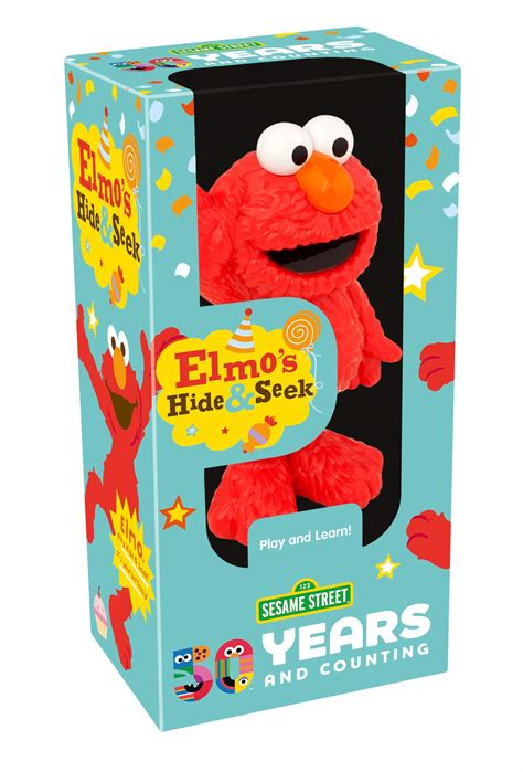 Buy Sesame Street Elmos World Hide And Seek Game 50 Year Anniversary
