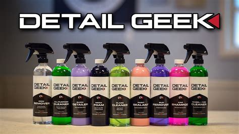 The New Detail Geek Chemicals Are Here Complete Product Rundown