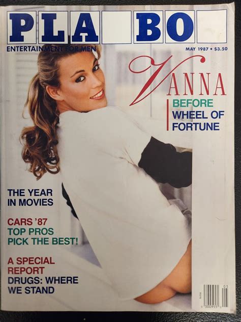 Mavin Vintage Playboy Magazine May Vanna White Pictorial Kym