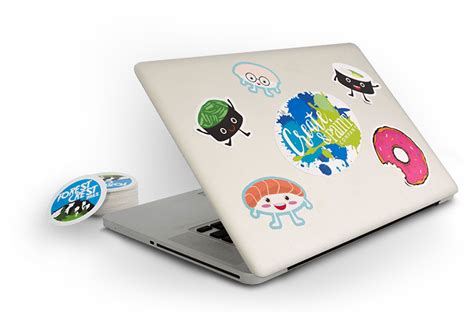 Laptop Stickers 2 Day Turnaround Makestickers