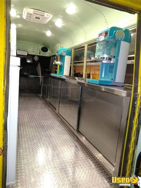 Certified Full Turnkey Classic Chevy Thomas Bus 20 Shaved Ice