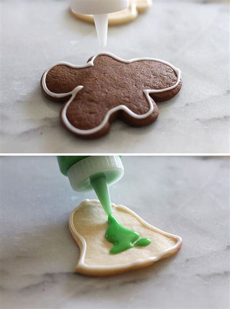 This will harden and it will hardens quite quickly, it's the perfect icing to decorate cookies, if desired you may omit the vanilla, i like to add it in, the amounts may be reduced by half if desired. Easy Cookie Icing - Handle the Heat