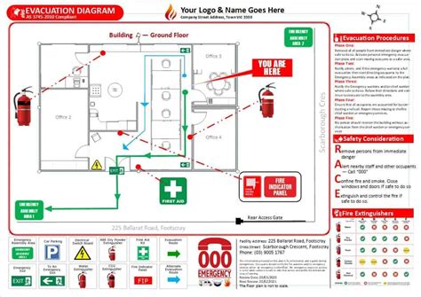 How To Create A Fire Evacuation Map In Three Steps Bu